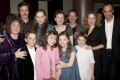 Maggie Wells (Annie), Toby Stephens (Thomas), Ted O'Neil (Ivor), Tara Fitzgerald (Christine Lyle), Leah Davies (Emmy), Zinnie Harris (adaptor), Abby Negus (Emmy), Anton Lesser (Dr Rank), William Nye (Ivor), Gillian Anderson (Nora) and Kfir Yefet (director) attend the after show party on press night for A Doll's House at Cafe Des Amis, London, England on 19th May 2009.  