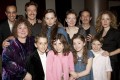 Kfir Yefet  (director), Maggie Wells (Annie), Toby Stephens (Thomas), Ted O'Neil (Ivor), Tara Fitzgerald (Christine Lyle), Leah Davies (Emmy), Zinnie Harris (adaptor), Abby Negus (Emmy), Anton Lesser (Dr Rank), William Nye (Ivor), Gillian Anderson (Nora) attend the after show party on press night for A Doll's House at Cafe Des Amis, London, England on 19th May 2009.  