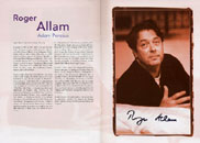Roger Allam Autograph
