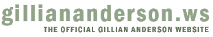 The Official Gillian Anderson Website