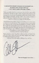 Gillian Anderson autograph