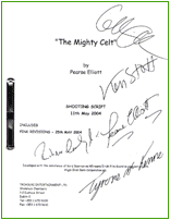The Mighty Celt script